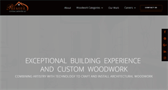Desktop Screenshot of premiercustomcarpentry.com